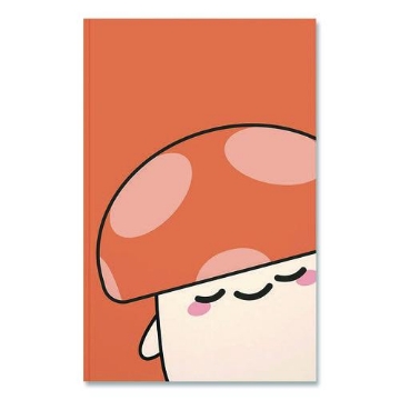 Picture of NOTEBOOK,MUSHRM,LAYFLAT