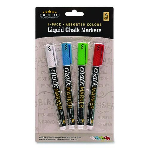Picture of MARKER,4PK,CHK,ASST.COLOR