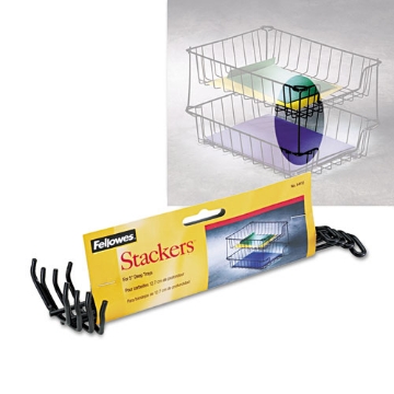 Picture of POST,STCKNG,F/5"TRAY,BK