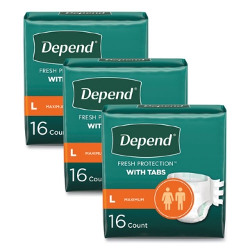 Picture of DIAPERS,DPND,LG,MAX,3PK/C