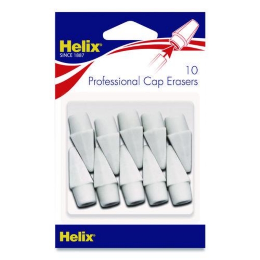 Picture of ERASER,CAPS,WH,10PK