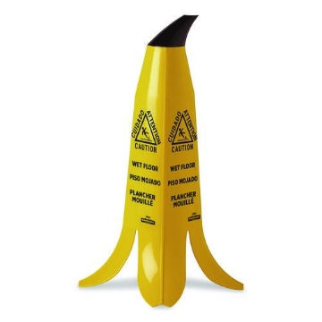 Picture of SIGN,2' BANANA SAFETY,YL