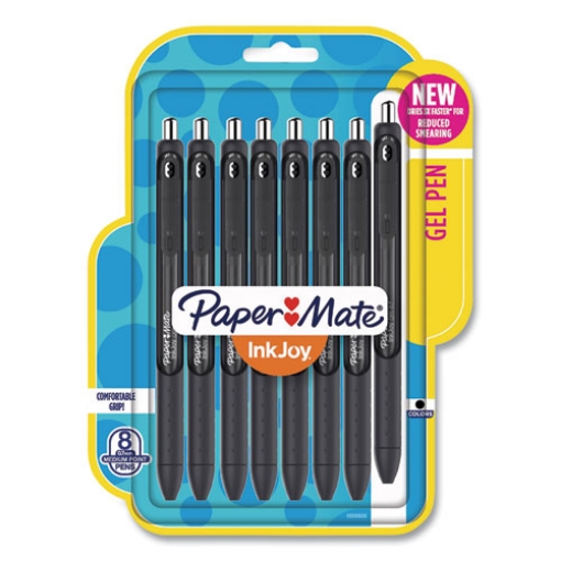 Picture of PEN,GEL,0.7,8CD,BK