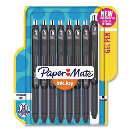 Picture of PEN,GEL,8CT,BK,0.5MM