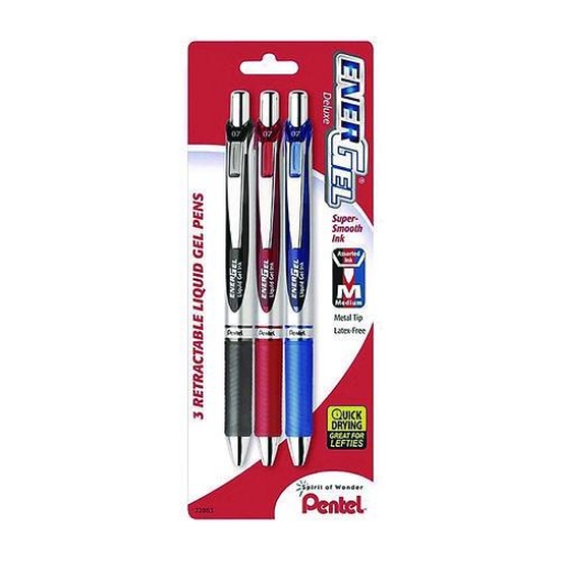 Picture of PEN,DLX,RT,LG,MD,3/PK,AST