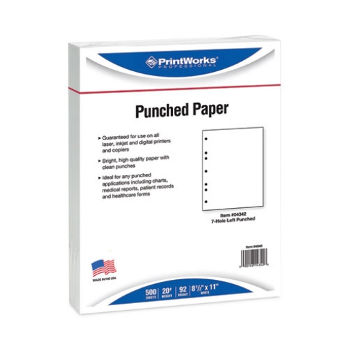 Picture of PAPER,7-HOLE LEFT,20#,WE