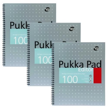 Picture of NOTEBOOK,LETTRSIZE,SV,PK3