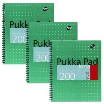 Picture of NOTEBOOK,LETTRSIZE,GN,PK3