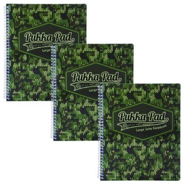 Picture of NOTEBOOK,LETRSIZE,GN,PK3