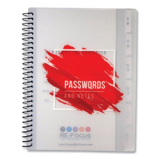 Picture of NOTEBOOK,PASSWORD,MINI,RD