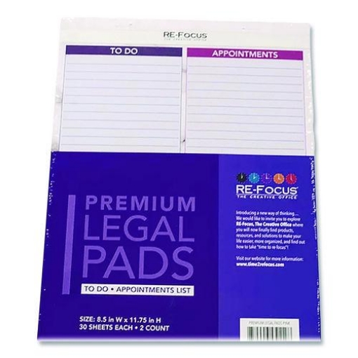 Picture of NOTEBOOK,LGL,RULED,2PK,PK