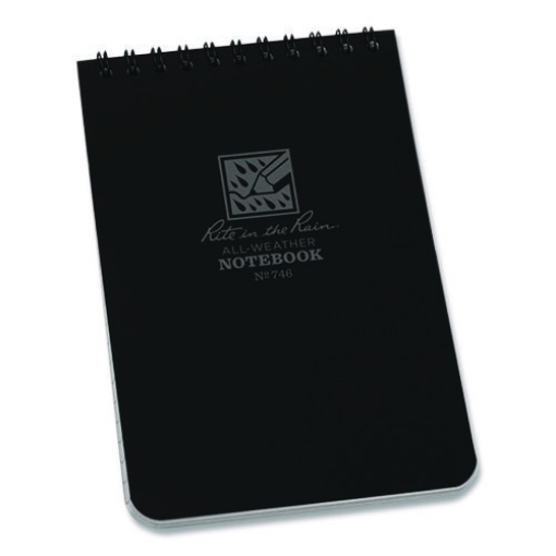 Picture of NOTEBOOK,POCKET,4X6,BK