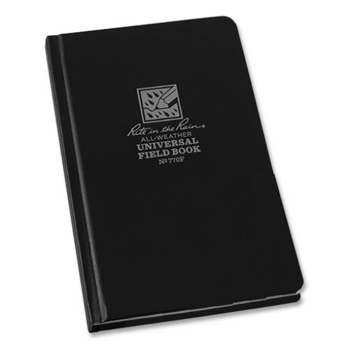 Picture of NOTEBOOK,MEMO,4X7,80SH,BK
