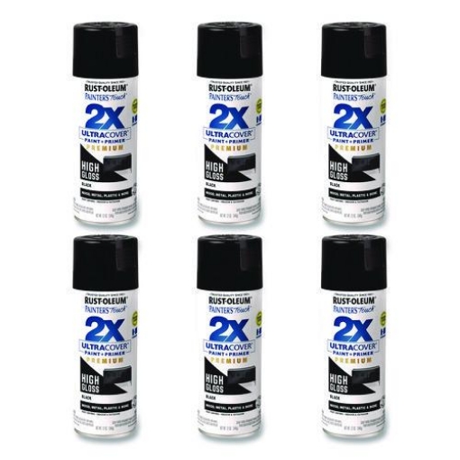 Picture of PAINT,2X GL,6-12OZ,BK