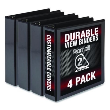 Picture of BNDR,DUR,2",VW,DR,4PK,BK