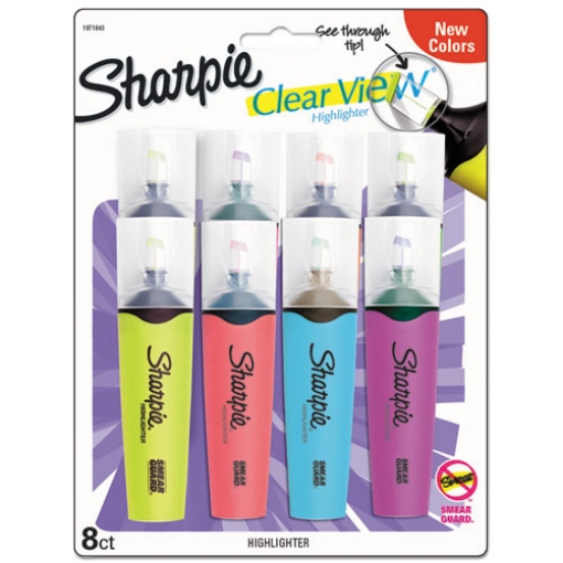 Picture of HILIGHTER,CLEARVW,8ST,AST