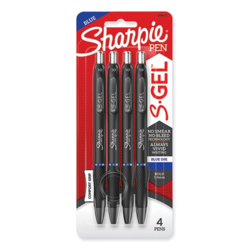 Picture of PEN,GEL,BOLD,4PK,BE