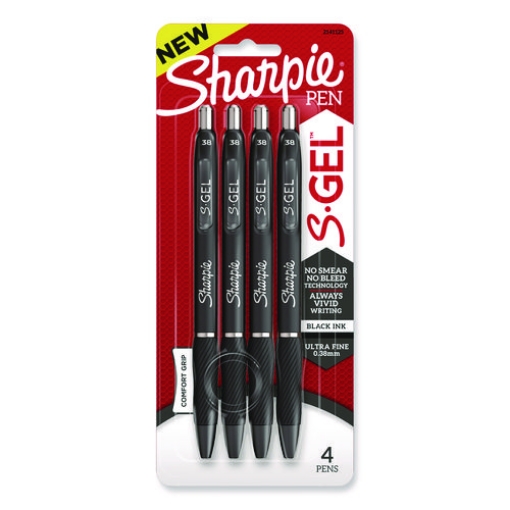 Picture of PEN,ULTRA FINE,4PK,BK