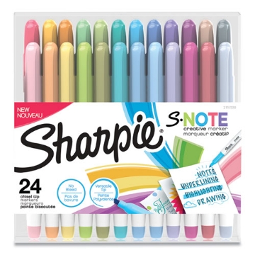 Picture of HILIGHTER,S-NOTE,24PK,AST