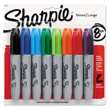 Picture of MARKER,SHARPIE,CHISEL,8ST