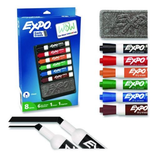 Picture of MARKER,EXPO2,6/ST,W/ERASR