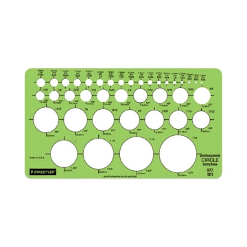 Picture of TEMPLATE,CIRCLE