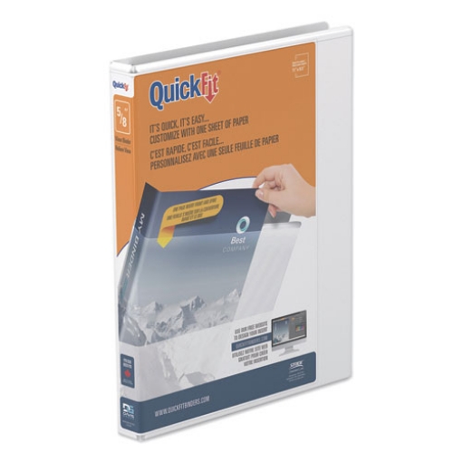 Picture of BNDR,QF,VIEW,D-RNG,.5",WH