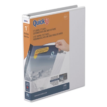 Picture of BINDER,QF1"VIEW,D-RING,WH