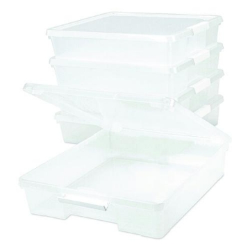 Picture of BIN,PROJECT BOX,CLR,5PK