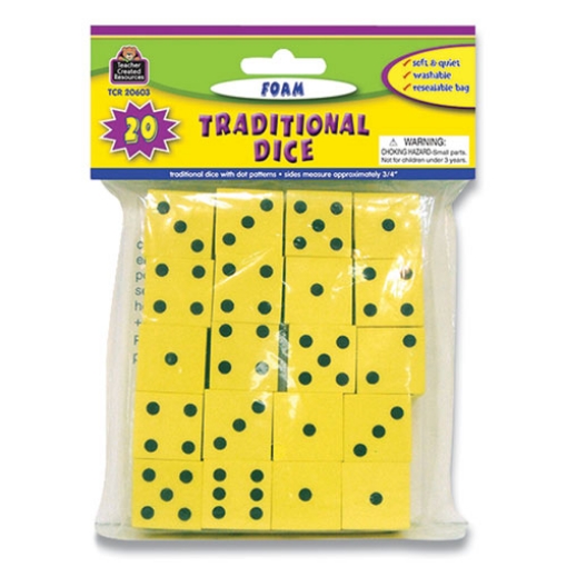 Picture of FOAM,DICE,TRADITIONAL