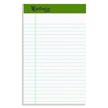 Picture of PAD,100% RECY 5X8 6PK,WHT