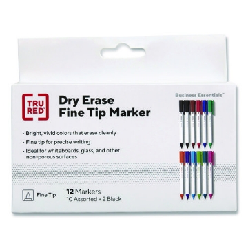 Picture of MARKER,DRY,ERS,FIN,12,AST