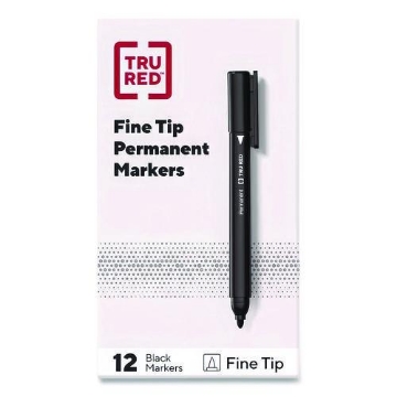 Picture of MARKER,PERM,FIN,12PK,BL