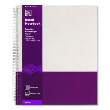 Picture of NOTEBOOK,SPL,L,80,NR,PRPL