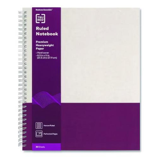 Picture of NOTEBOOK,SPL,L,80,NR,PRPL