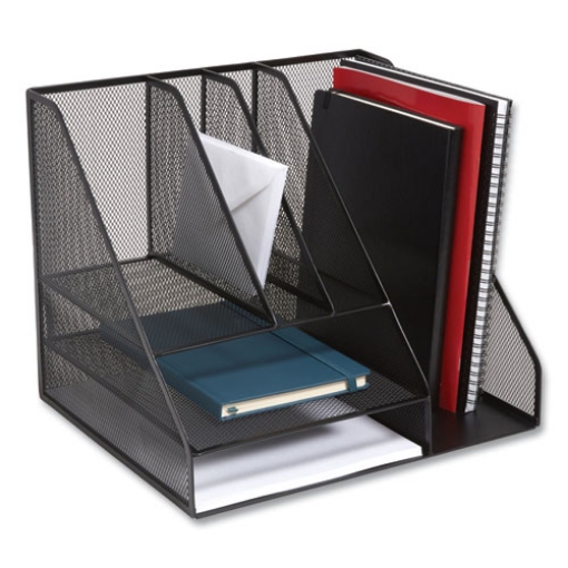 Picture of ORGANIZER,LG,DESK,MSH,BK