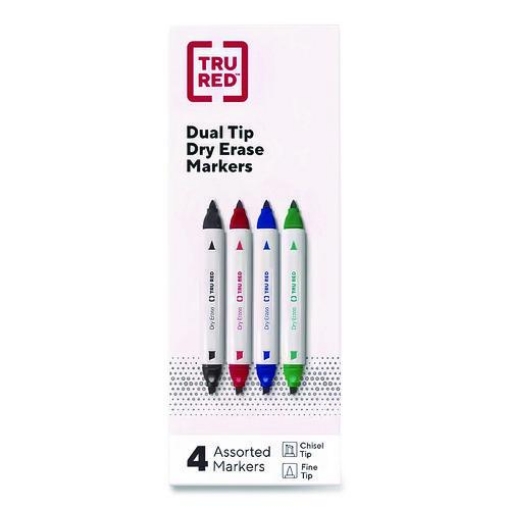Picture of MARKER,DRY,ERASE,AST,4/PK