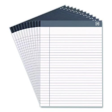 Picture of NOTE,8.5"X11.75,WDE,12/PK