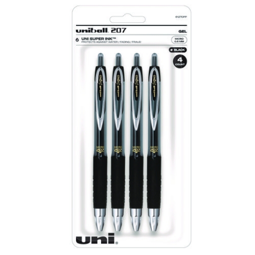 Picture of PEN,207,RT,GEL,MICRO,BL,4