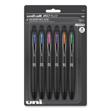 Picture of PEN,207PLUS+ .7MM,6CD,AST