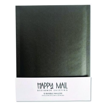 Picture of MAILER,12PK,6X9,BBLE,BLK