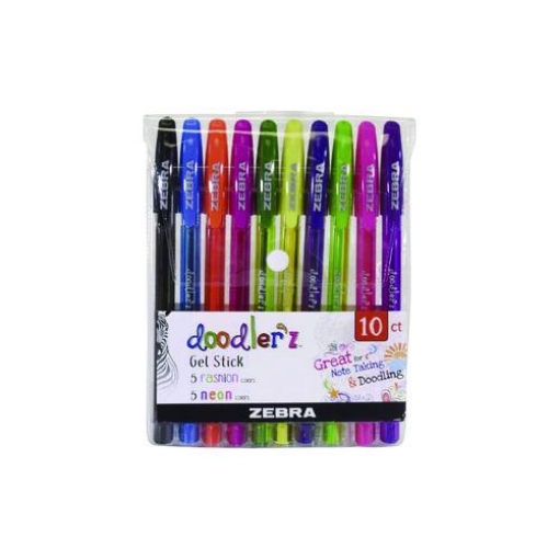 Picture of PEN,GEL,MD,10PK,AST