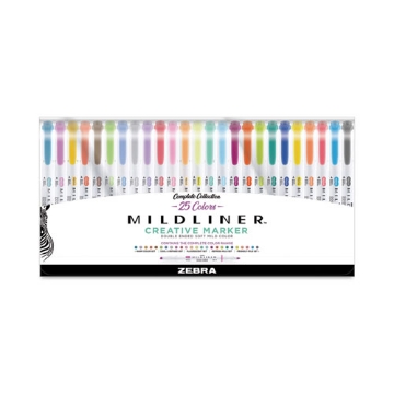 Picture of HIGHLIGHTER,TWIN TP,25PK